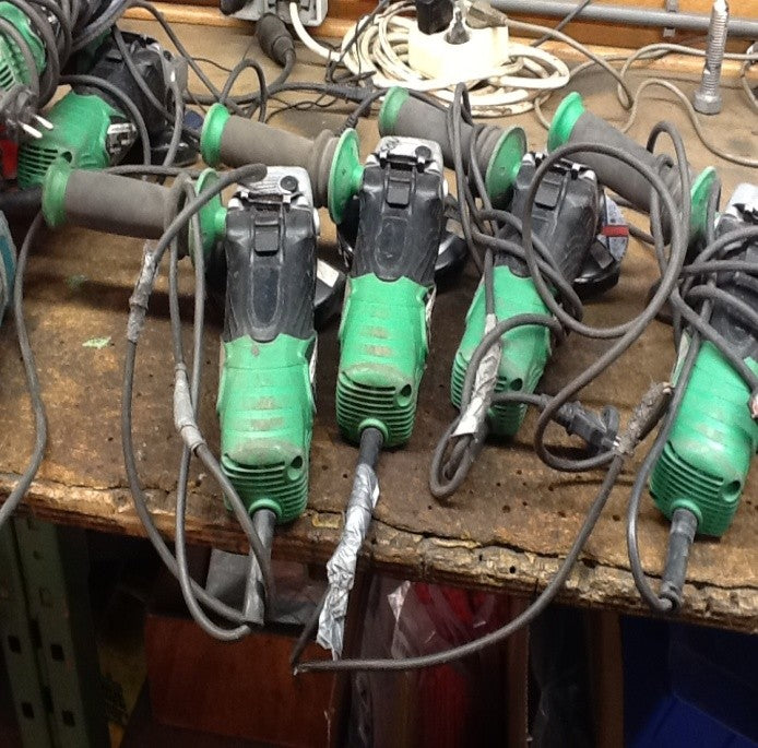 afgekeurde elektrische apparatuur