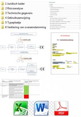 Technical CE file for Lighting fixtures