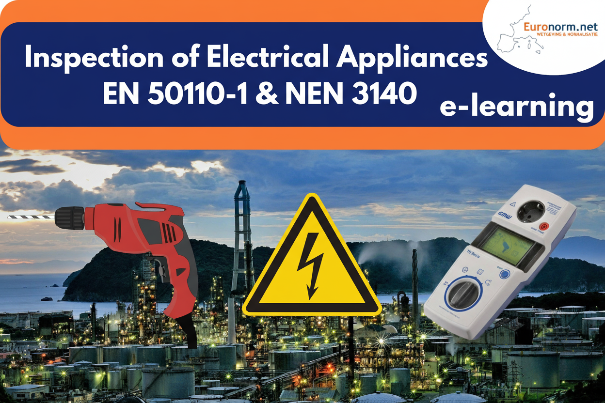 E-Learning: Inspection of Electrical Appliances – NEN 3140 (English)