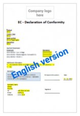 C2. Declaration of Conformity - LVD, EMC