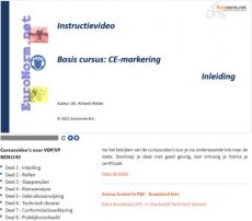 E-learning: CE-markering (instapmodule)