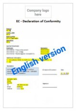 D2. Declaration of Conformity - PED, LVD, EMC